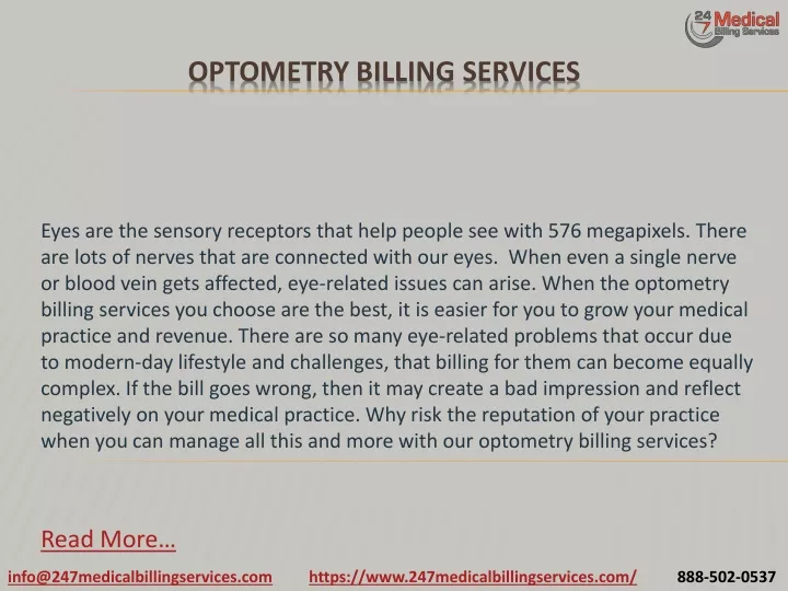 optometry billing services