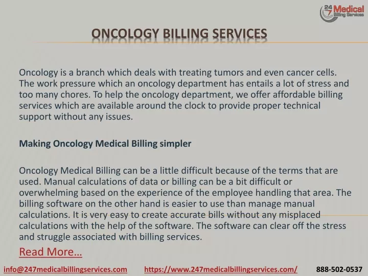 PPT - Oncology Billing Services PowerPoint Presentation, free download ...