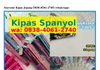 Souvenir Kipas Jepang 0838 406I 2740 {WA}