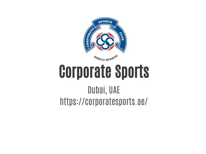 corporate sports dubai uae https corporatesports
