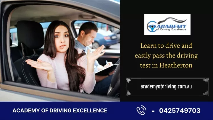 learn to drive and easily pass the driving test