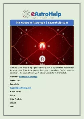 7th house in astrology eastrohelp com