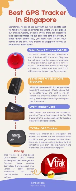 Best GPS Tracker in Singapore