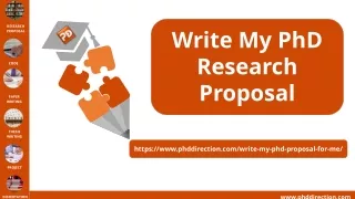 write my phd research proposal