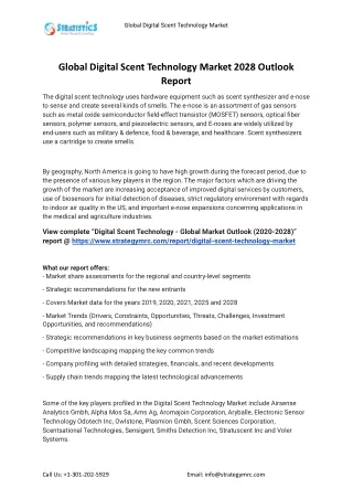 global digital scent technology market