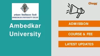Bharat Ratna Dr B R Ambedkar University