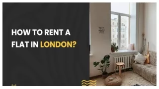 How to rent a flat in London