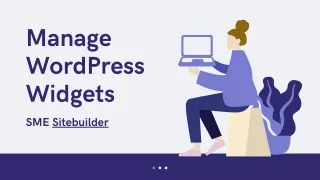 How To Manage WordPress Widgets - SME Sitebuilder