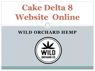 Cake Delta 8 Website  Online