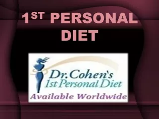 1 st personal diet