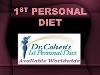 1 st personal diet