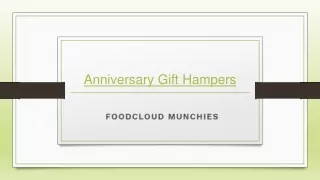 Find Anniversary Gift Hampers