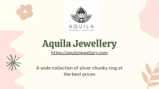 Buy the best Chunky Statement Ring sets |Aquila Jewellery