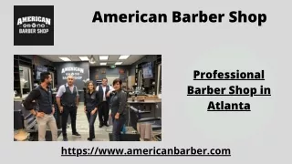 Professional Barber Shop in Atlanta