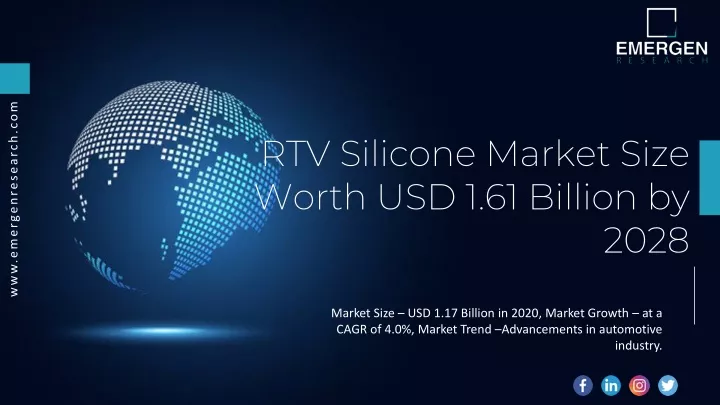 rtv silicone market size worth usd 1 61 billion