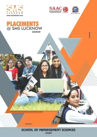 Placement Brochure -2020-21 | SMS Lucknow