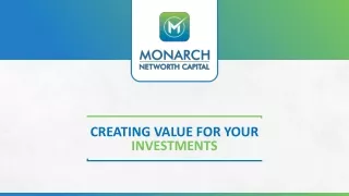 creating value for your investments