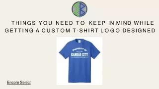 Things You Need To Keep In Mind While Getting A Custom T-shirt Logo Design