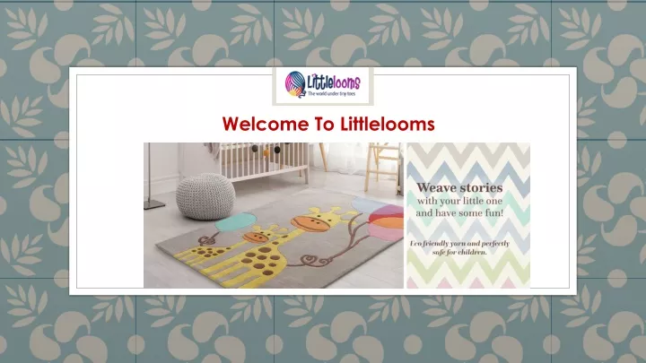 welcome to littlelooms