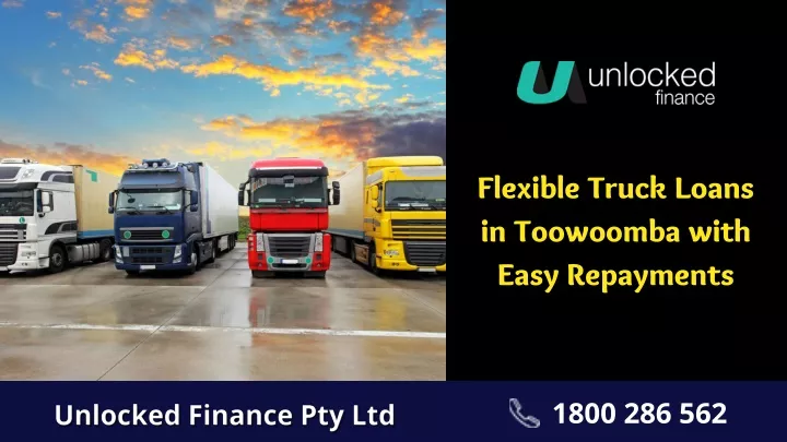 flexible truck loans in toowoomba with easy