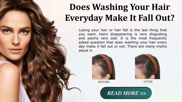does washing your hair everyday make it fall out