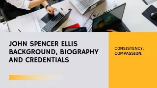 John Spencer Ellis Business Background and Search Marketing