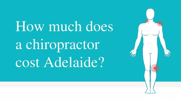 how much does a chiropractor cost adelaide