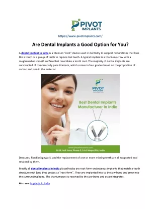 https www pivotimplants com