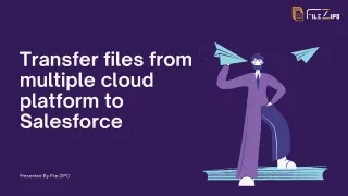transfer files from multiple cloud platform