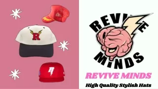 revive minds high quality stylish hats