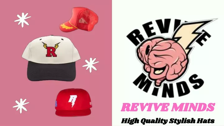 revive minds high quality stylish hats
