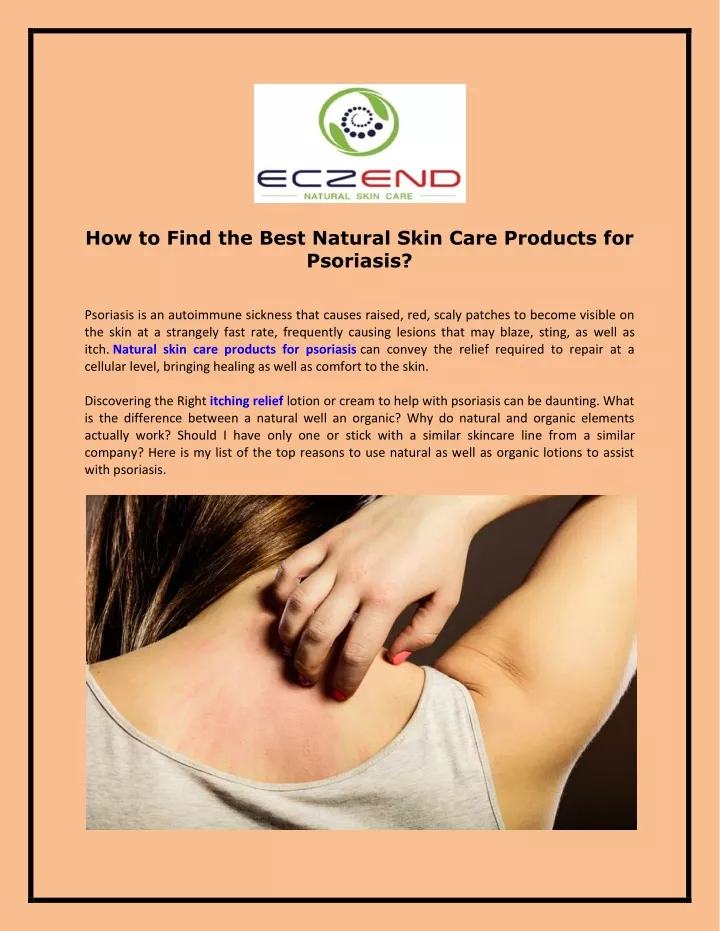 how to find the best natural skin care products