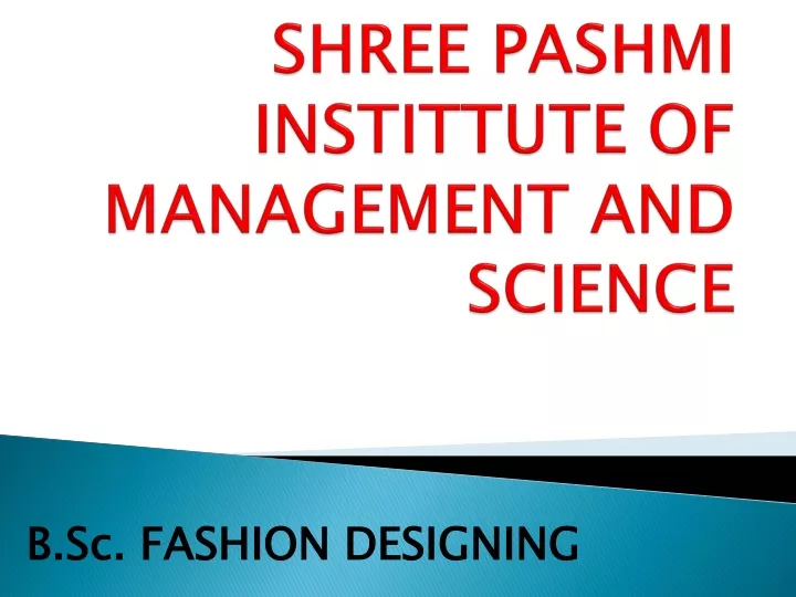 shree pashmi instittute of management and science