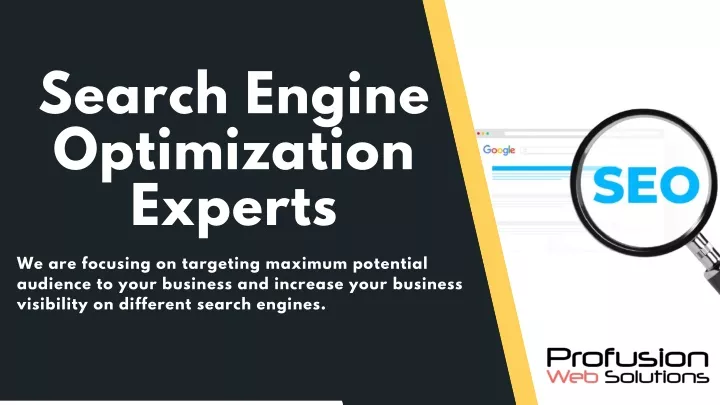 search engine optimization experts