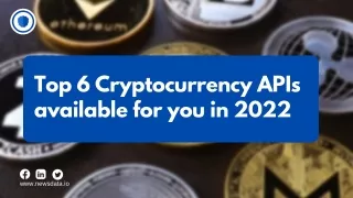 top 6 cryptocurrency apis available