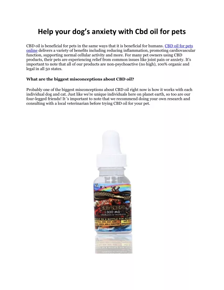 help your dog s anxiety with cbd oil for pets