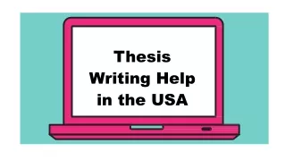 thesis writing help in the usa