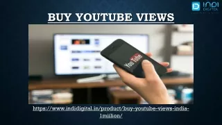 How to buy instant YouTube Views in India