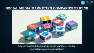 How to choose the best social media marketing companies pricing