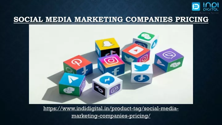 social media marketing companies pricing