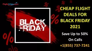 Exclusive Black Friday Flight Deals 2021 - FlightTripsMart