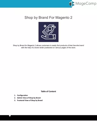 shop by brand for magento 2