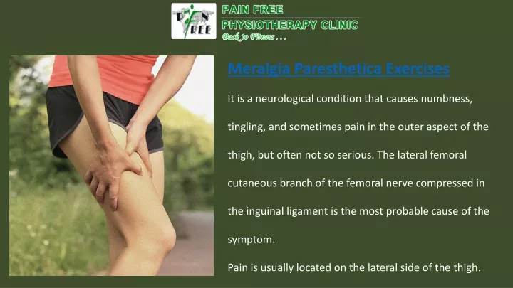 meralgia paresthetica exercises