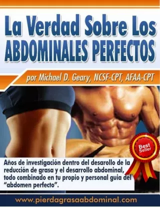 LA VERDAD SOBRE LOS ABDOMINALES PERFECTOS PDF GRATIS