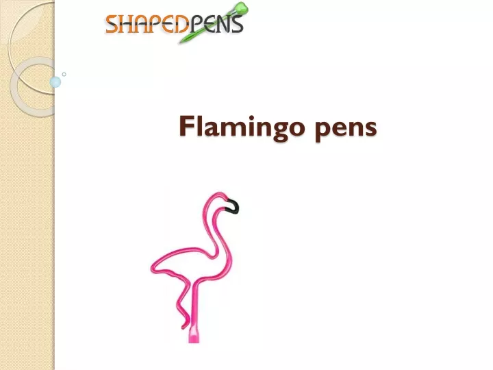 flamingo pens