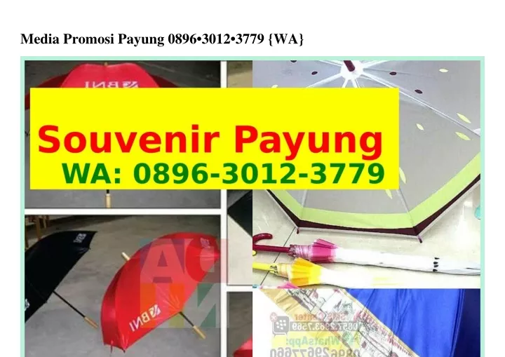 media promosi payung 0896 3012 3779 wa