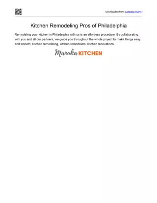 Kitchen Remodeling Pros of Philadelphia