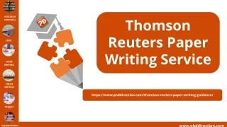 thomson reuters paper writing service