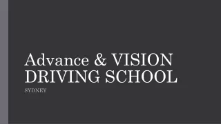 A&V Driving School Sydney Better learning with best offer