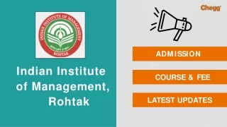 admission